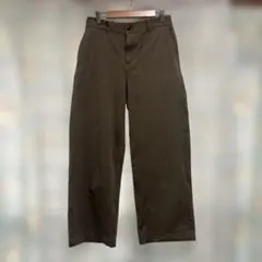 【無印良品】ワイドパンツM（ブラウン、カーキ）
