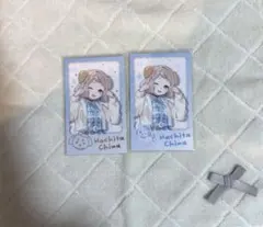 にじさんじ 町田ちま わんにゃんdays 2 チェキ風カード 缶バッジ