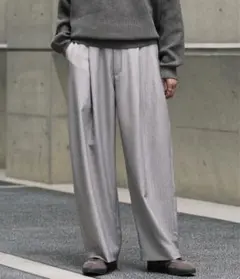 FAUX WOOL CURVY COMFORT PANTS ③のサムネイル