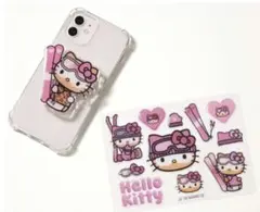 未使用 sweet 3月増刊号 付録 雪焼けハローキティ スマホグリップ シール