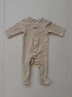 H&M Adorables クリーム色ロンパース 1-2M