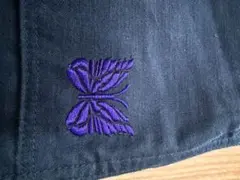 ニードルス　刺繍蝶デザイン ロングスカートのサムネイル