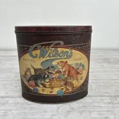 アンティーク 猫グッズ 缶