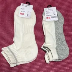 UNIQLO ユニクロ ショートソックス スポーツショートソックス 2足セット