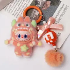 新作★ モンスター　labubuラブブ らぶぶ キーホルダー