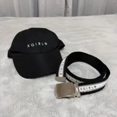 X-girl キャップ ベルト