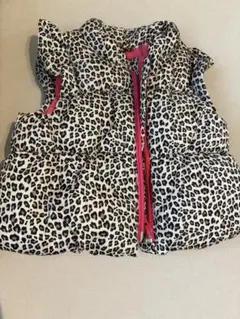 baby GAP ヒョウ柄 ベビー冬服　ベスト 70センチ