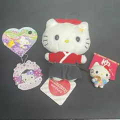 サンリオ ハローキティ 和風・ご当地デザイン3点セット