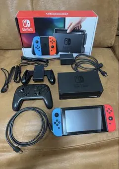 Nintendo Switch 本体 赤/青 Joy-Con＋コントローラー