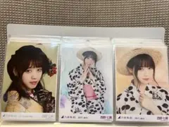 西野七瀬 乃木坂46生写真3枚