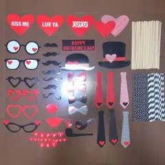 バレンタイン フォトプロップス 35点セット