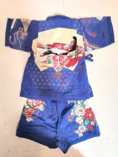 甚平（竹とんぼ） 90センチ 古典柄