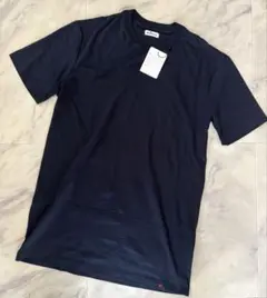 美品「Kiton」最高級コットン クルーネック Tシャツ イタリア製 L/52 