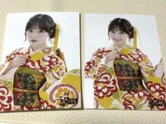 CUTIE STREET きゅーすと 生写真 川本笑瑠 2点 振袖衣装