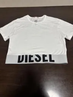 DIESEL ディーゼル ロゴ Tシャツ ホワイトのサムネイル