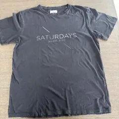 SATURDAYS NEW YORK CITYブラック Tシャツ
