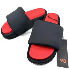未使用級✨Y-3 SLIDE ワイスリー 厚底 スライドサンダル 25.5 黒のサムネイル