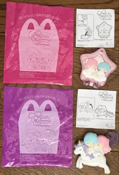 ハッピーセット　キキ&ララ　コーム　ミラー