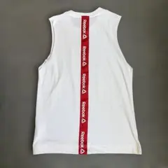 【袖カット】Reebok ワンシリーズ SF テープロゴ Tシャツ M