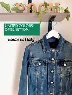 BENETTON ベネトン デニムジャケット Gジャン レディース イタリア産