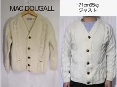 MAC DOUGALLヘビーニットカーディガン/希少一点物♪44
