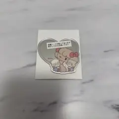 mikko Lil ala mode アクリルミラーステッカー ナッツ