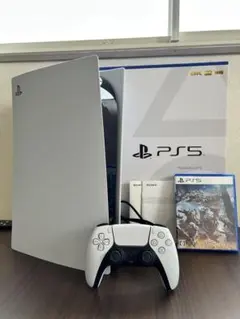 PS5 本体 ディスク版 CFI-1100A 箱有　美品 ソフト付き 動作確認済