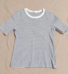 GU ボーダー Tシャツ レディースのサムネイル