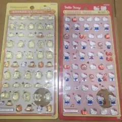【正規品】サンリオ mini ボンボンドロップシール 　2点セット