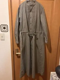 タマキニイメ hibi ストライプ柄 ロングシャツ ワンピース 玉木新雌 