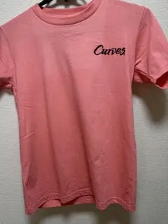 Curves Tシャツ ピンク 半袖