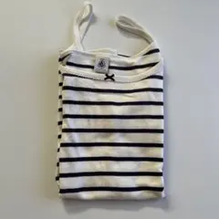 PETIT BATEAU プチバトー 18ans ボーダー キャミソールのサムネイル