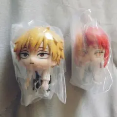 チェンソーマンつまんでつなげてマスコット デンジとマキマ ボールチェーンver.