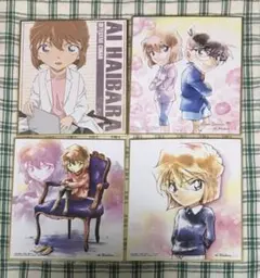 名探偵コナン　灰原哀　江戸川コナン　ミニ色紙セット