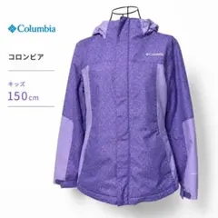 Columbia コロンビア キッズ ジャケット パープル ドット 150cmのサムネイル