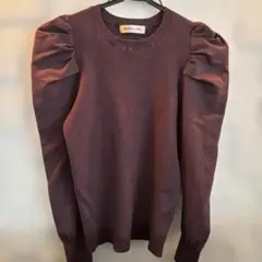 Apuweiser-riche パフスリーブニット