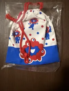 関西万博　ミャクミャク　巾着