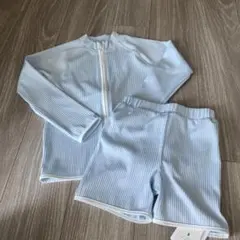 タグ付き未使用green label relaxing キッズ　パイピング 水着