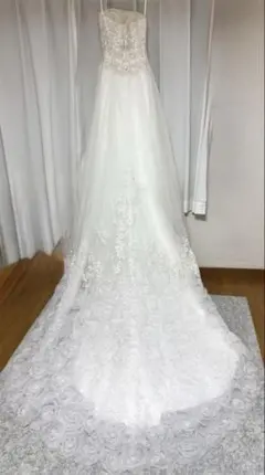新品 バックトレーンで美しく♡どこから見ても美しく花嫁ウェディング