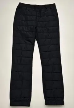 メンズ　roshell ロシェル　暖パン　裏起毛　ブラック　ダウンパンツ