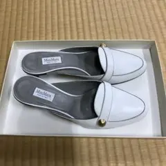 Max Mara マックスマーラ　ミュール　ホワイト　白のサムネイル