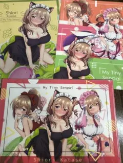 ⭐️うちの会社の小さい先輩の話⭐️【3枚セット】クリアファイル　まとめ売り
