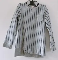 5月在庫処分！GLOBAL WORK XL ストライプ 長袖カットソー