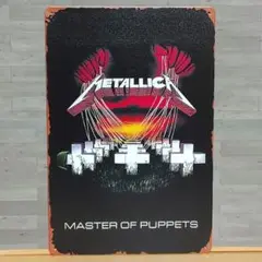 METALLICA メタリカ レトロ風 ブリキ看板 OK2234
