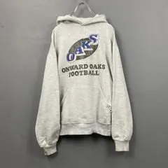 USA 90s Vtg RUSSELL Onward Oaks Hoodie