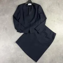 アンタイトル セットアップスーツ 紺 フォーマル 通勤 オフィス セレモニー