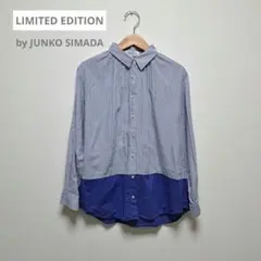 リミテッド エディション by JUNKO SHIMADAストライプ切替シャツのサムネイル