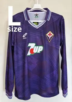 94-95年 ACフィオレンティーナ サッカーシャツ 襟付き 希少 年代物