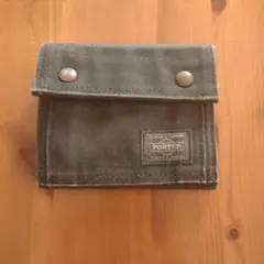 PORTER 三つ折り財布 ブラック
