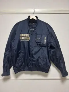 YELLOW CORN イエローコーン ライディングジャケット 3XL ネイビー